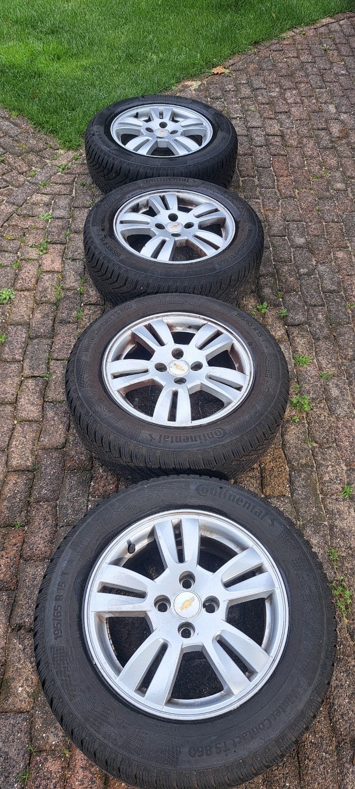 15 inch velgen chevrolet aveo, Ophalen
