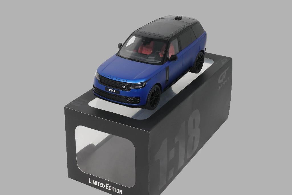 1:18 Range Rover P615 SV – 2024 – Velocity Blauw NIEUW!, Overige merken, Auto, ., Nieuw