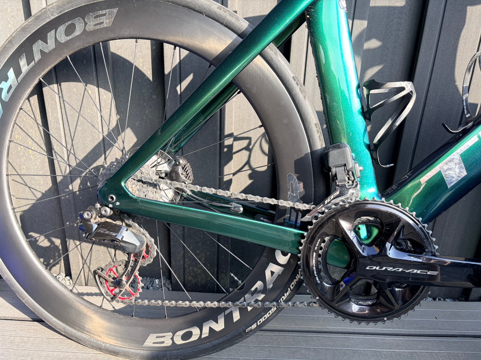 TREK DOMANE SLR7 special Paint /POWERMETER/DURA ACE, Aluminium, Zo goed als nieuw, Meer dan 20 versnellingen, 53 tot 57 cm