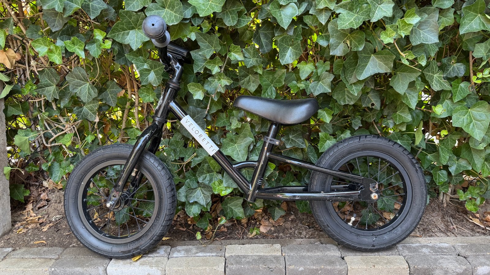 Veloretti loopfiets zwart - Gebruikt met lichte schade, Ophalen, Gebruikt, Minder dan 16 inch