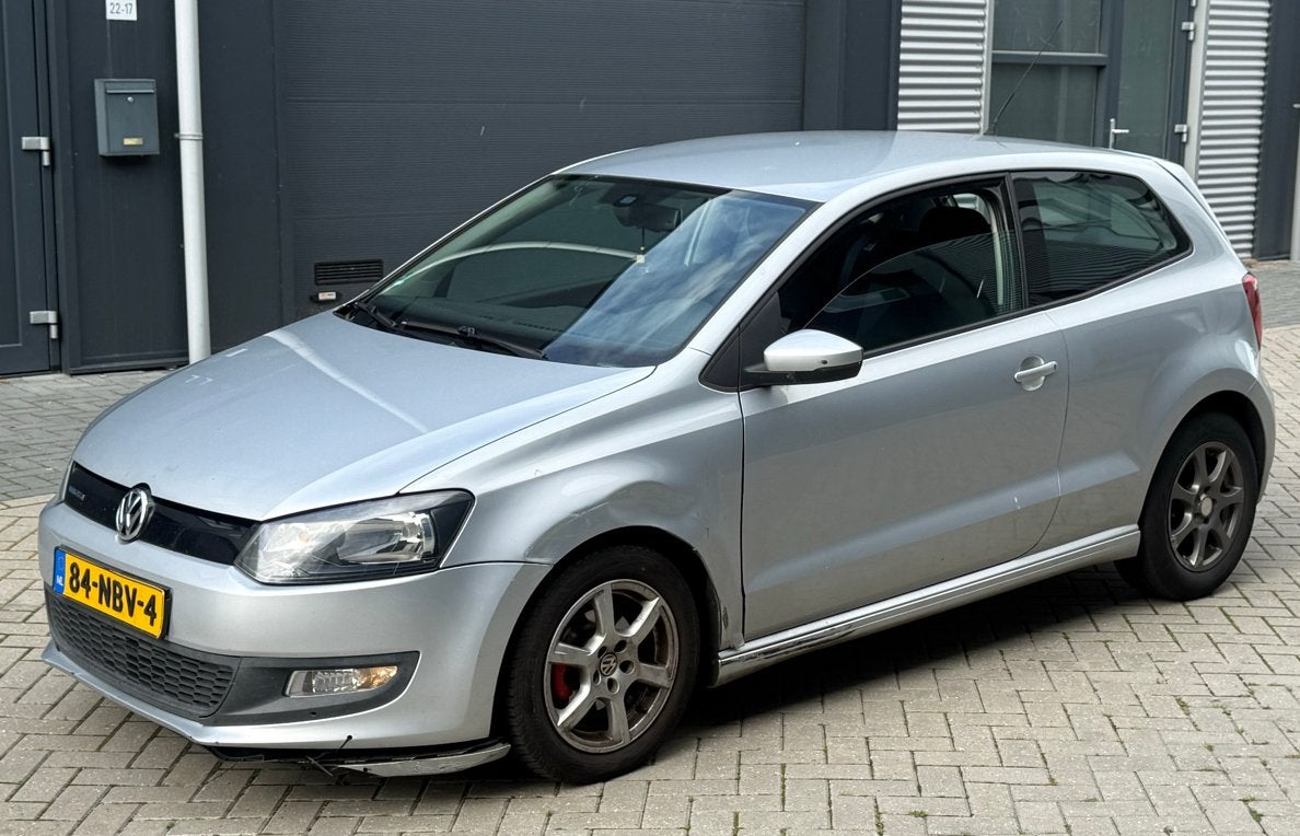 Volkswagen Polo 1.2 TDI 75PK 3D Bluemotion 2010 Grijs, Voorwielaandrijving, 74 pk, 1199 cc, 96 €/maand