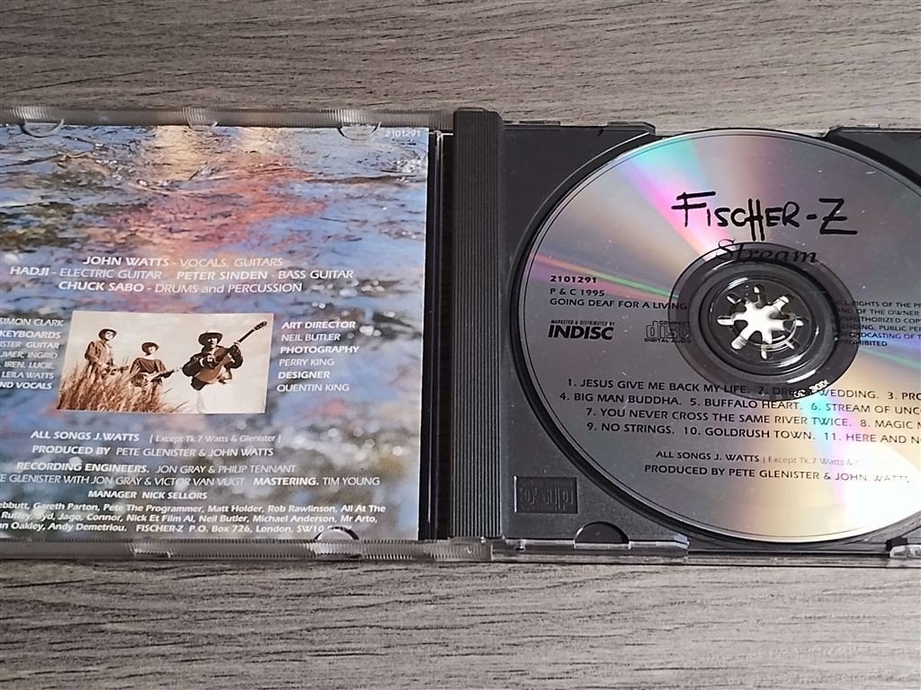 Fischer-Z ‎- Stream, Ophalen of Verzenden, Gebruikt, New wave