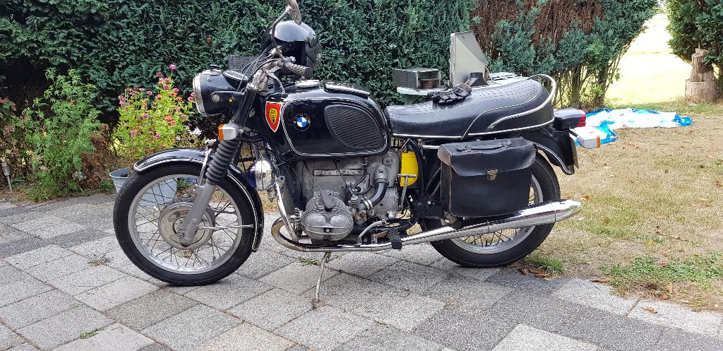 BMW R50/5 MP uitvoering (België), Motoren, Cardan-aandrijving, 2 cilinders, Motorrijbewijs A, Gebruikt