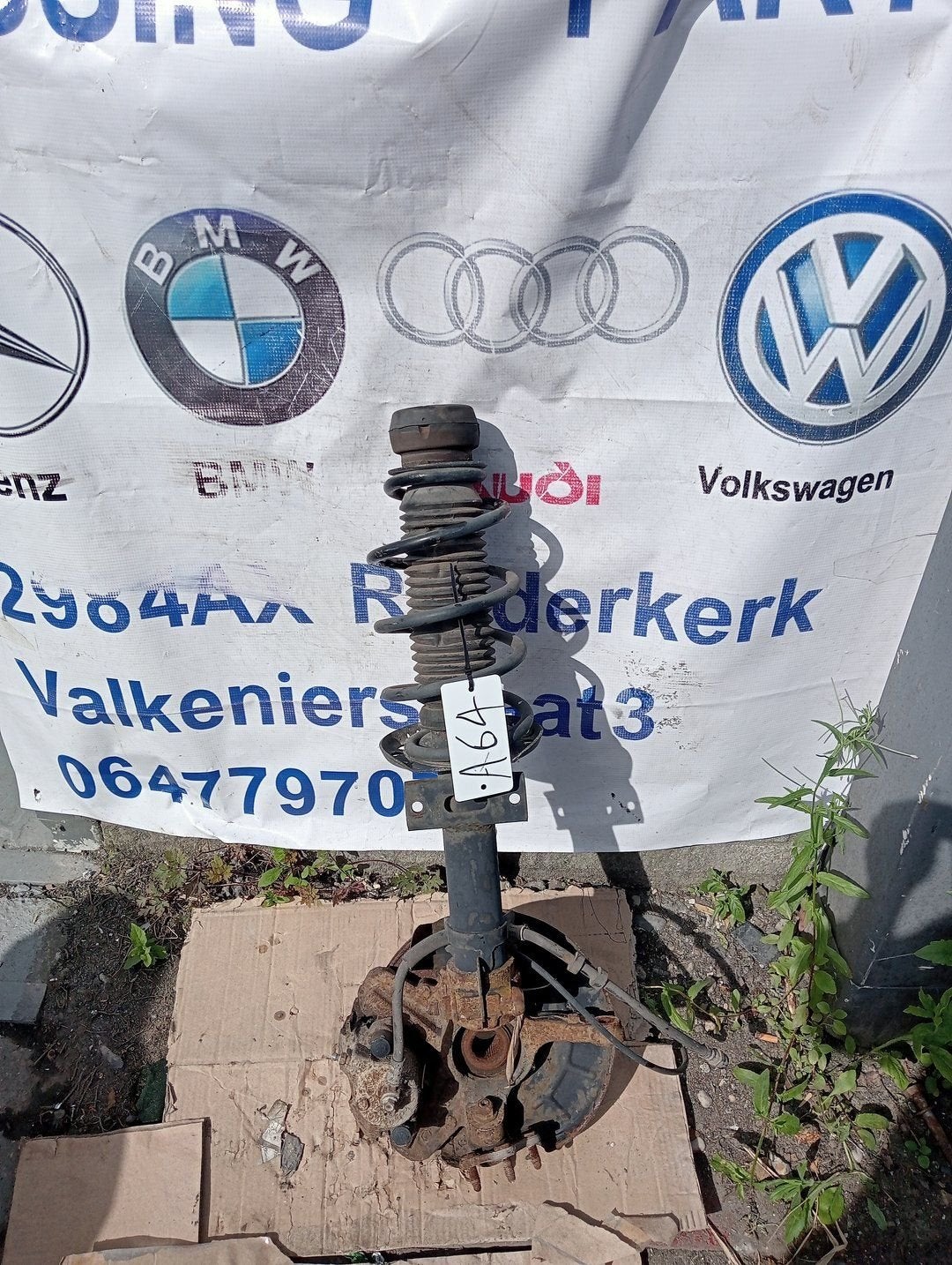 Seat Ibiza IV SC (6J1) (2015 - 2016) Veerpoot links voor 6R, Gebruikt, -, -, Ophalen of Verzenden