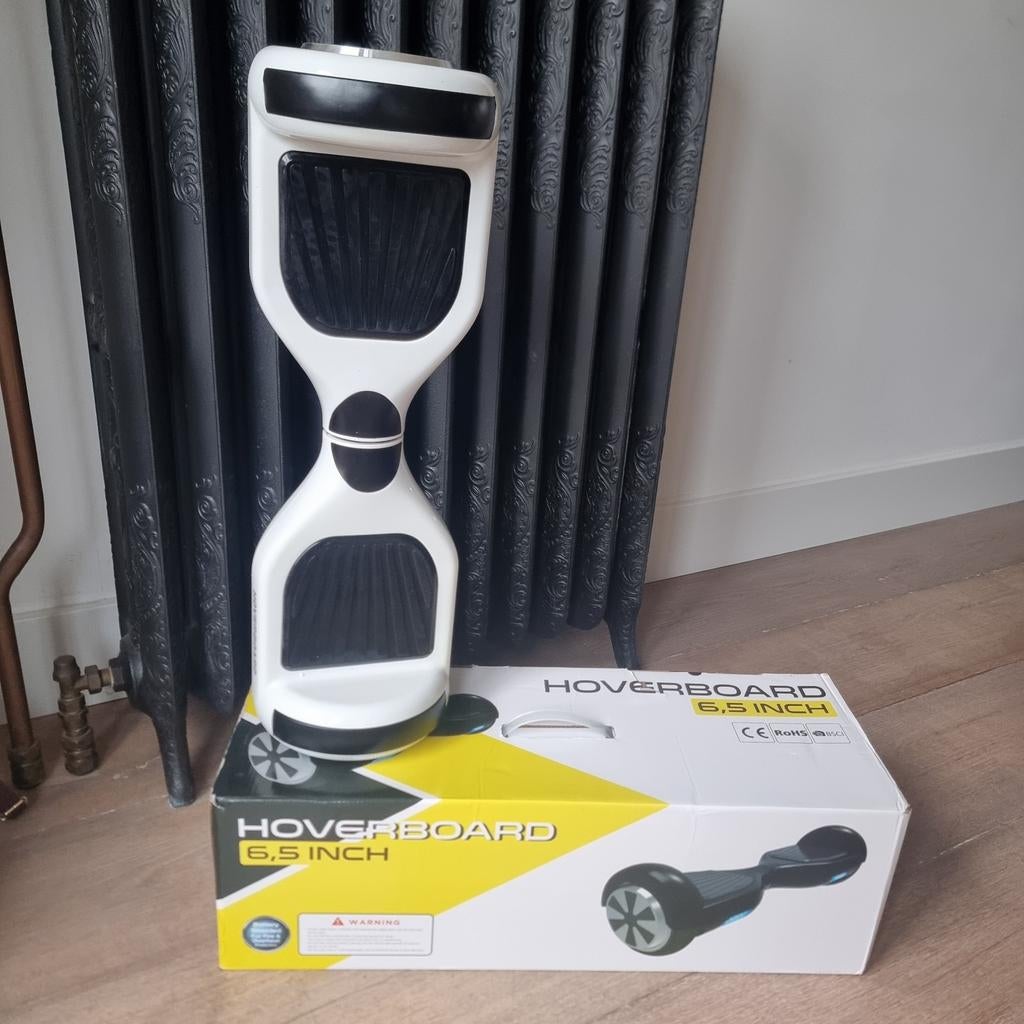 Nieuw hoverboard 6.5 inch in doos wit, Ophalen of Verzenden, Nieuw