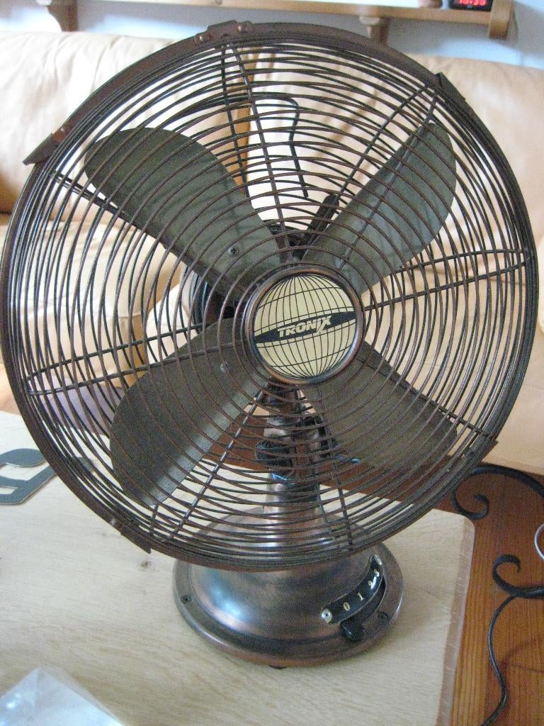 tafel ventilator, Witgoed en Apparatuur, Ventilatoren, Ophalen, Zo goed als nieuw, Tafelventilator