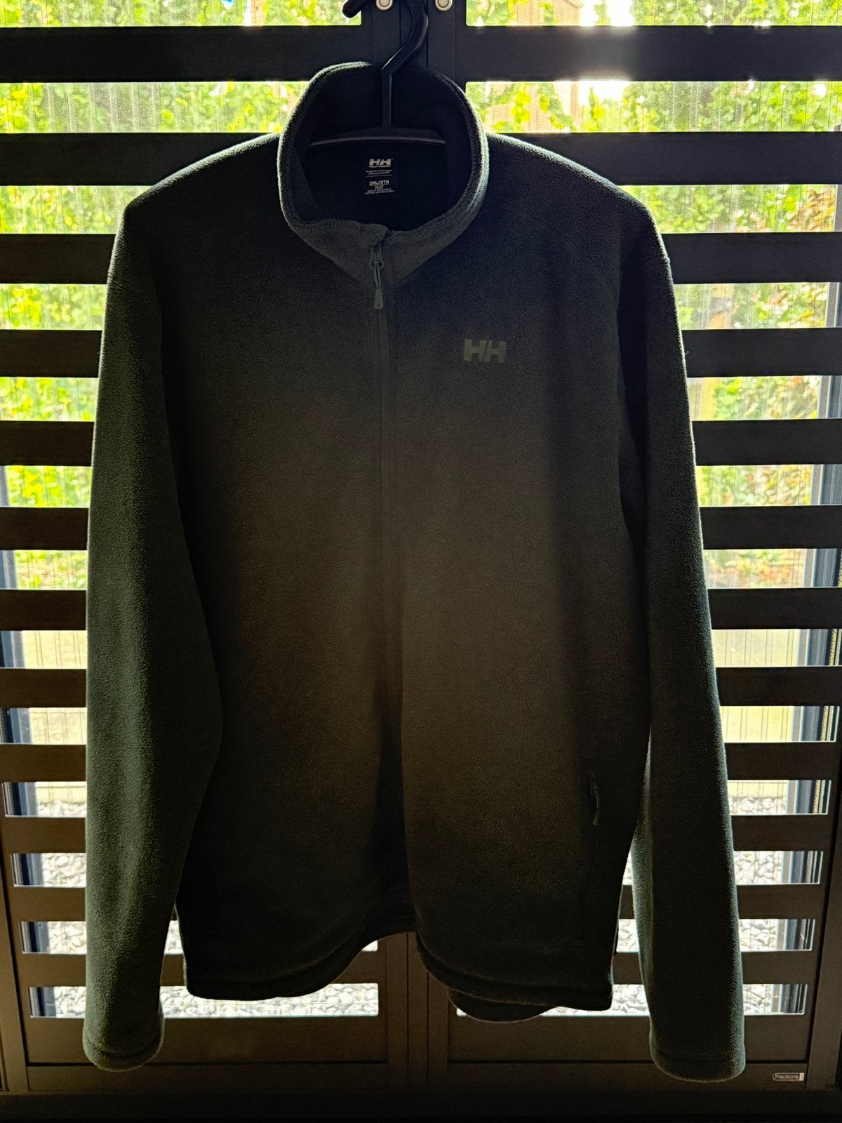 Donkergroen Helly Hansen heren fleecevest XXL, Ophalen of Verzenden, Zo goed als nieuw, Overige maten, Groen