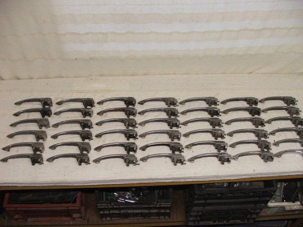 VW Kever portierhandgrepen tot '64., Ophalen of Verzenden, Gebruikt, Oldtimer onderdelen
