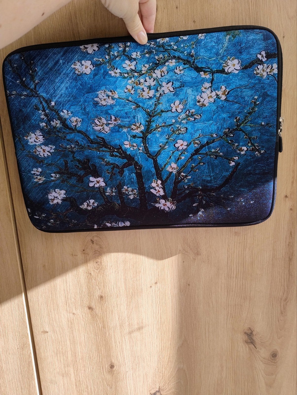 Laptophoes 15,6 inch - Van Gogh Amandelbloesem, Ophalen of Verzenden, 15 inch, Zo goed als nieuw