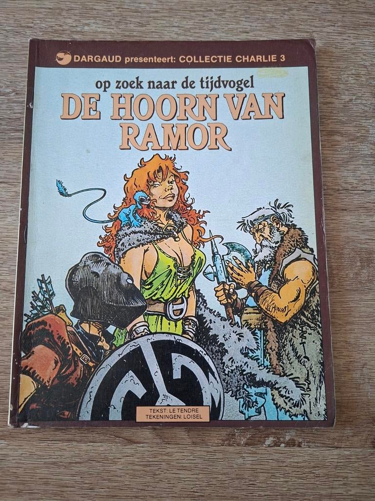 Stripboek: De Hoorn van Ramor - Op zoek naar de Tijd, Eén stripboek, Ophalen of Verzenden, Gelezen, Serge Le Tendre, Régis Loisel