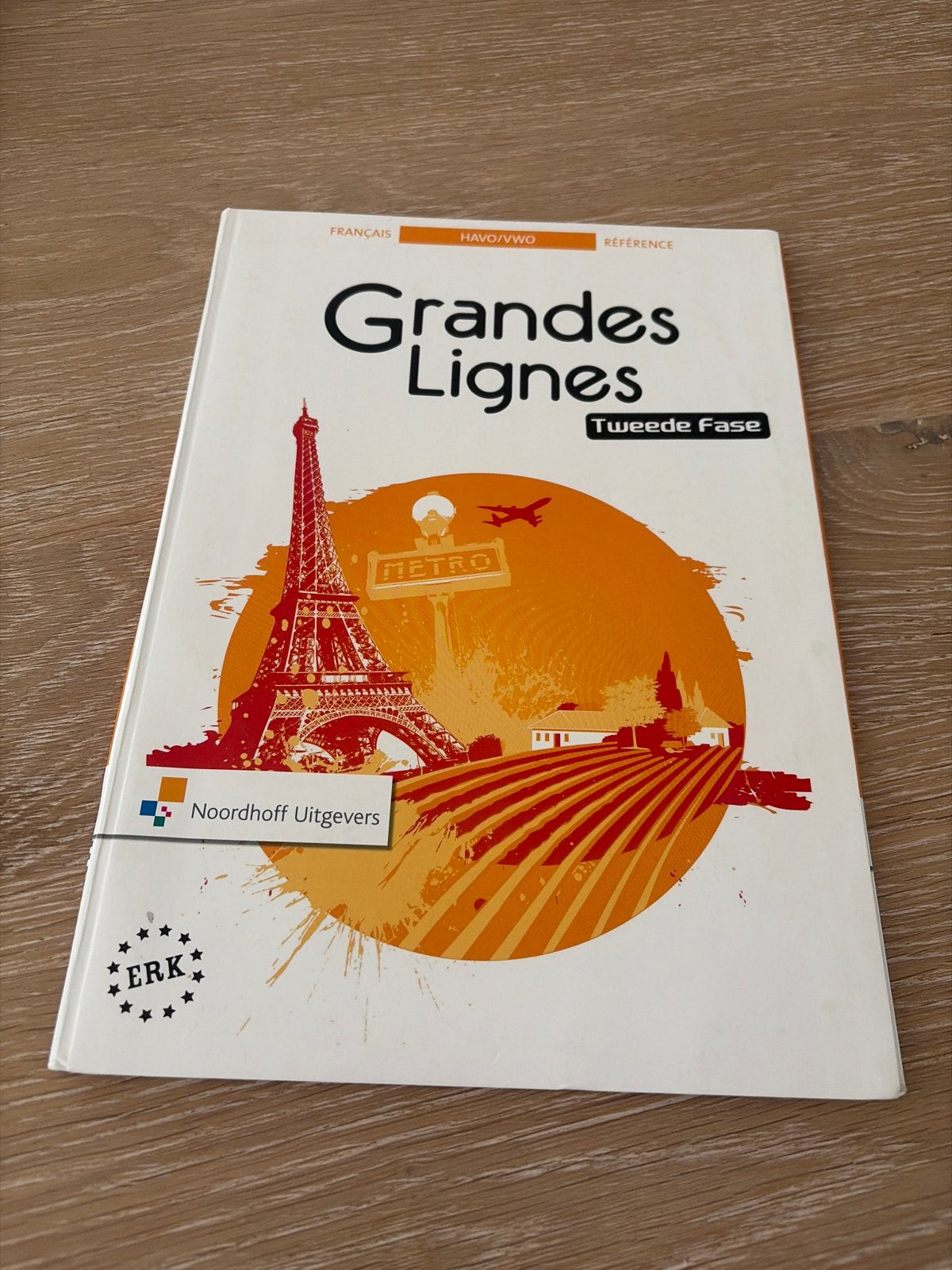 Grandes Lignes Tweede Fase HAVO/VWO Frans lesboek, Boeken, Taal | Frans, Zo goed als nieuw, Non-fictie, Ophalen of Verzenden