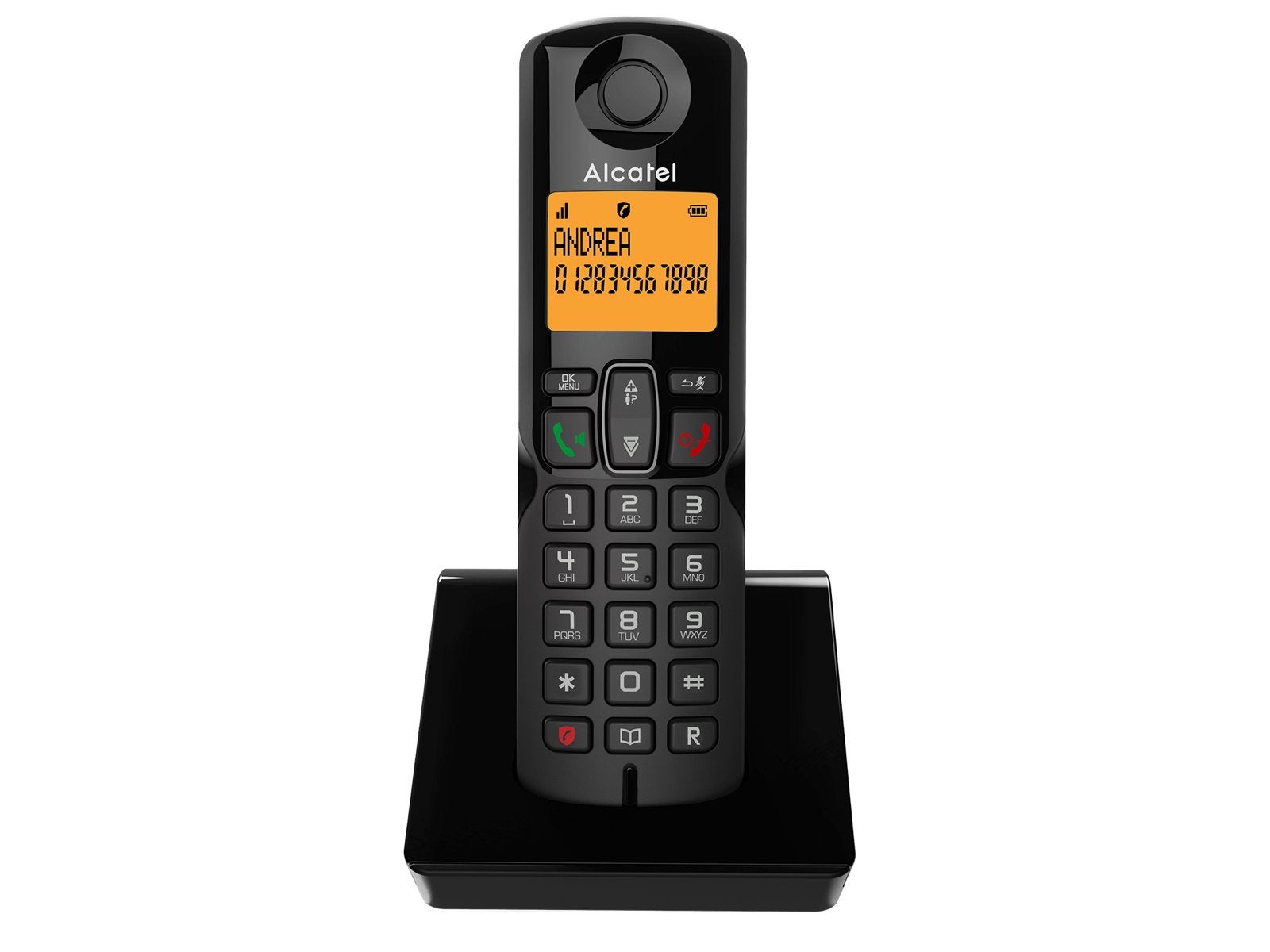 Nieuw Alcatel S280 DECT Telefoon – Zwart – Call Block, Ophalen of Verzenden, Nieuw, 1 handset