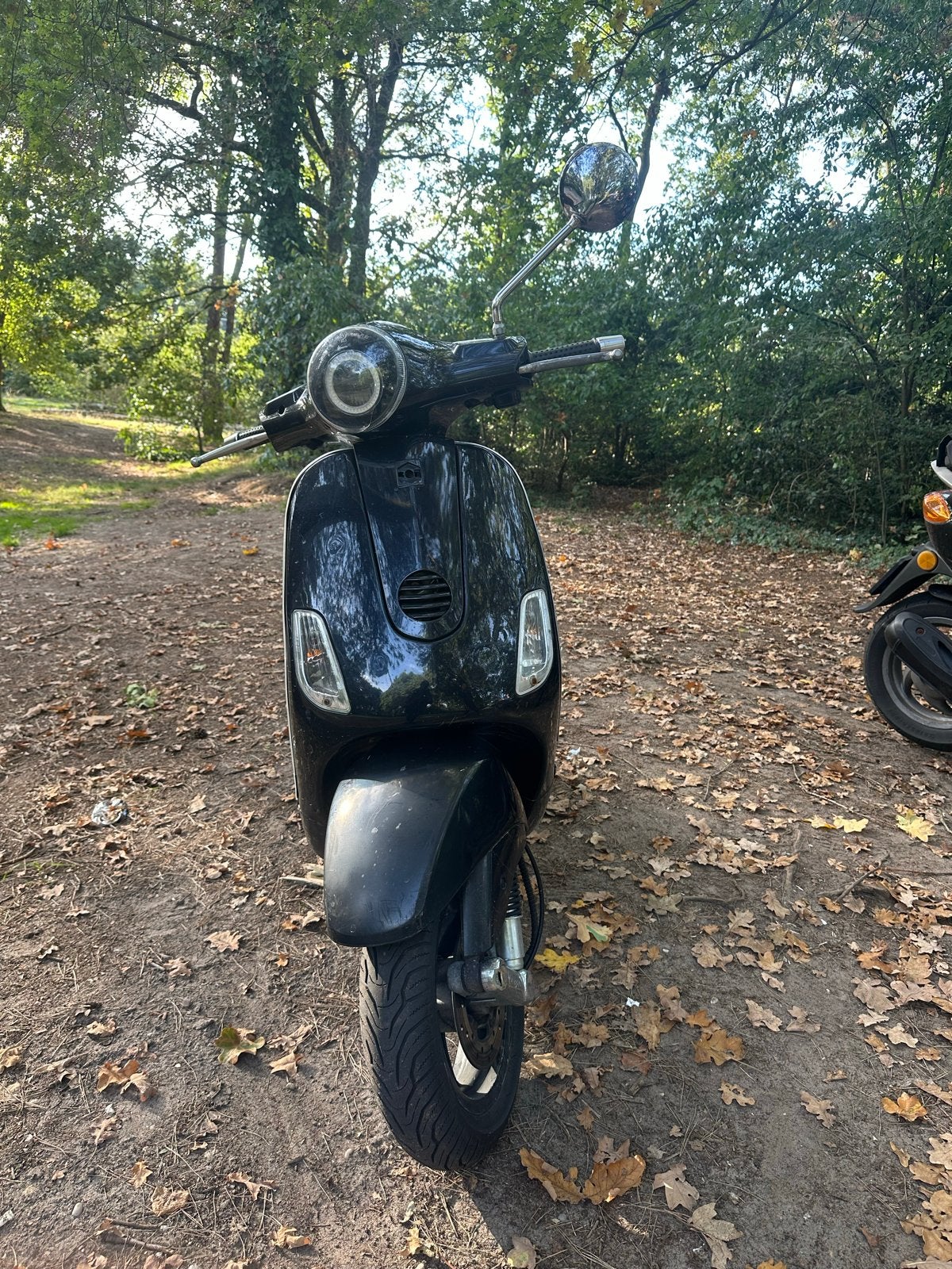 Vespa LX 50 - Zwart - Goed onderhouden, Ophalen, Tweetakt, Gebruikt, Maximaal 45 km/u