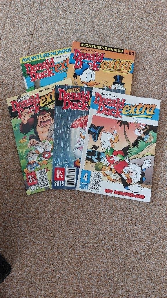 Donald Duck Extra Avonturenomnibus - Diverse Nummers, Gelezen, Walt Disney, Ophalen of Verzenden, Meerdere stripboeken