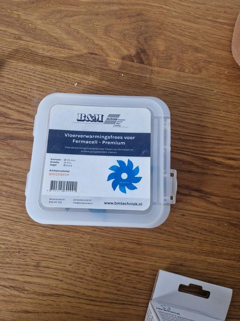 Vloerverwarmingsfrees voor Fermacell - Premium (Gebruikt), Ophalen of Verzenden, Gebruikt, Overige soorten