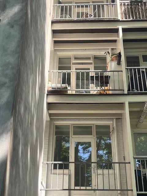 balkon/terras hekjes, hekwerken/balustrades (staal), Ophalen, Gebruikt, Metaal