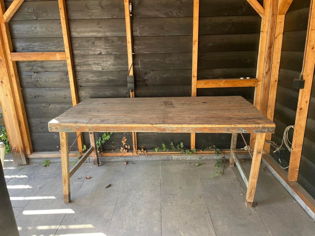 Teakhouten tafel, Ophalen of Verzenden, Zo goed als nieuw, Teakhout