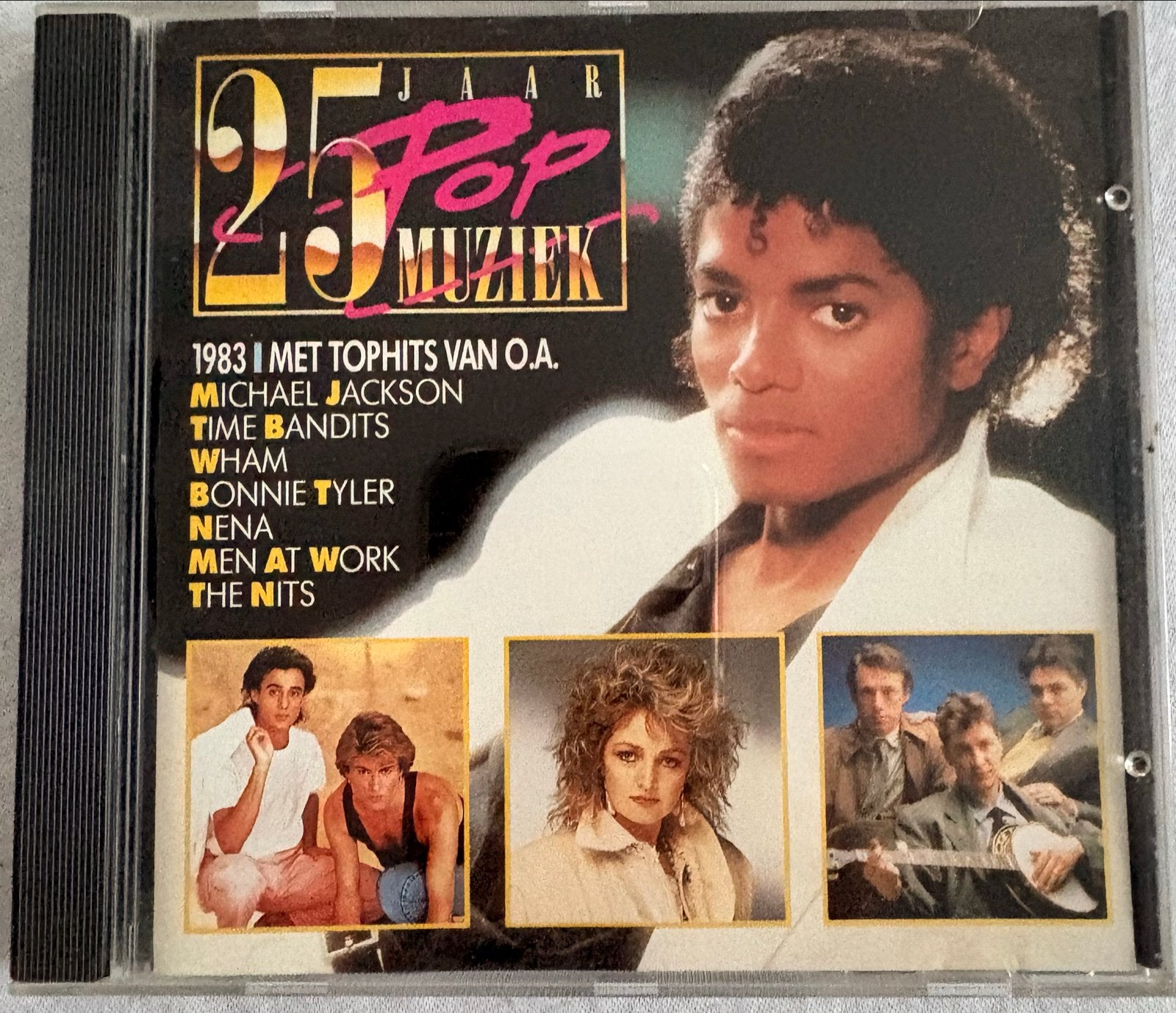 25 Jaar Pop Muziek CD - Diverse Artiesten (1983 Tophits), Gebruikt, Pop, Ophalen of Verzenden, Inclusief boekje