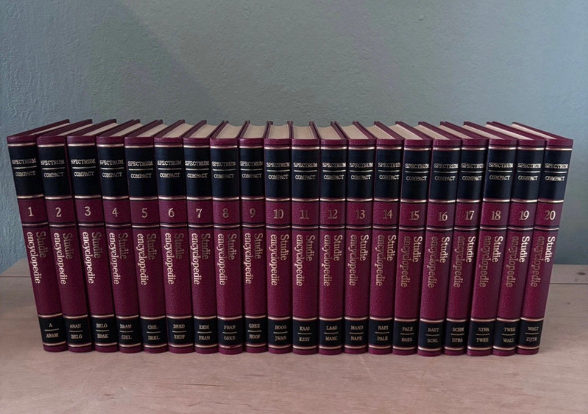 Complete 20-delige Spectrum Compact Studie Encyclopedie, Boeken, Encyclopedieën, Zo goed als nieuw, Complete serie, Algemeen, Ophalen of Verzenden