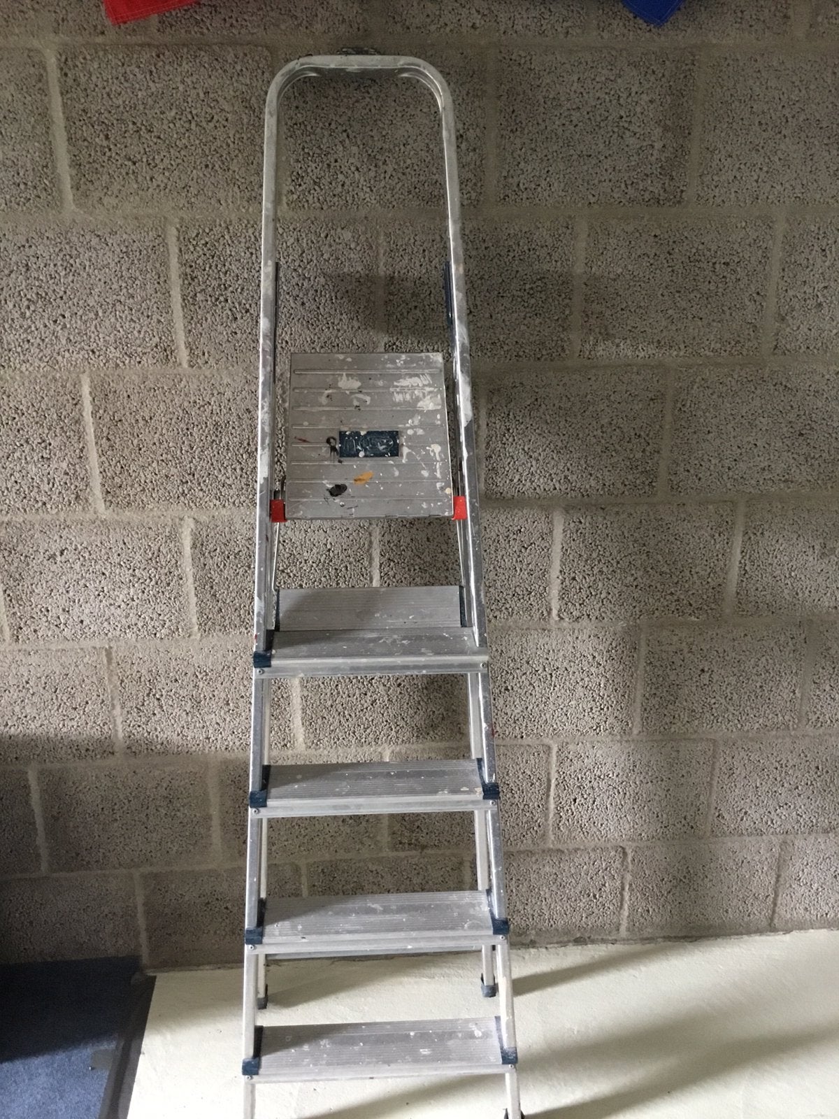 Huishoudtrap aluminium Altrex 5 treden, Ophalen, Gebruikt, Trap, Minder dan 2 meter