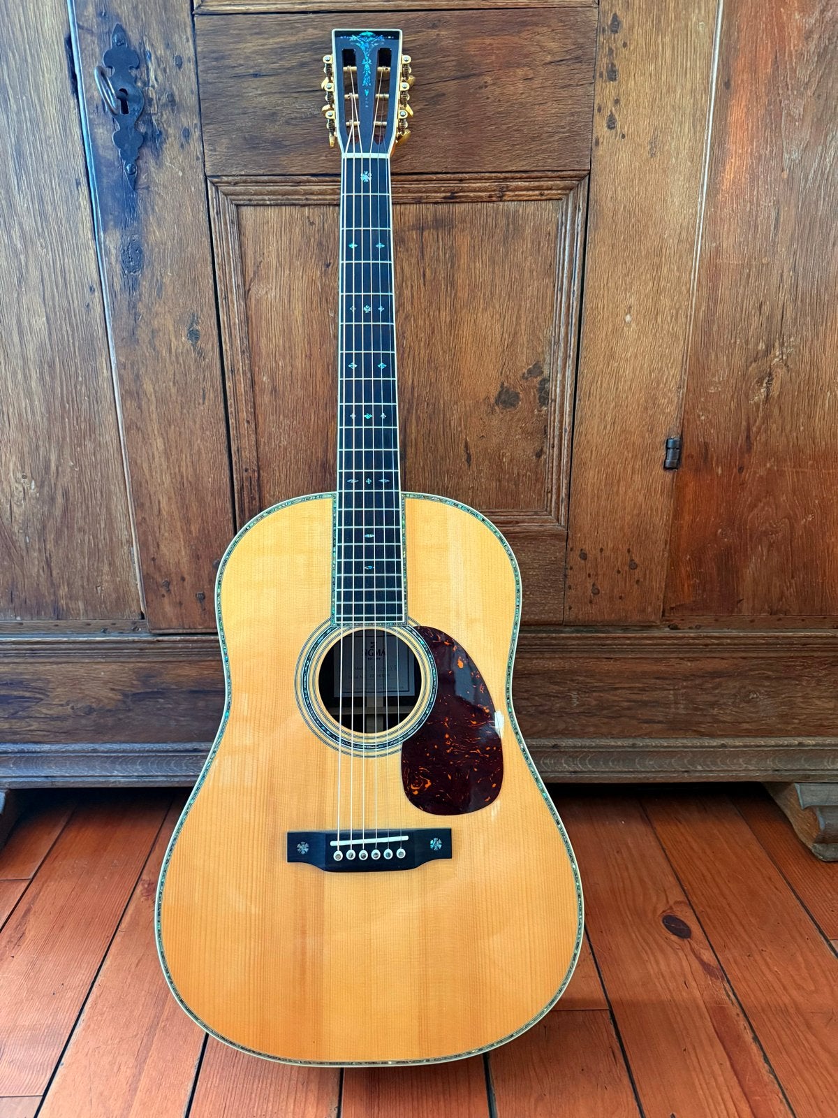 Sigma SDR-45VS All-Solid Dreadnought met K&K mini & koffer, Muziek en Instrumenten, Snaarinstrumenten | Gitaren | Akoestisch, Zo goed als nieuw