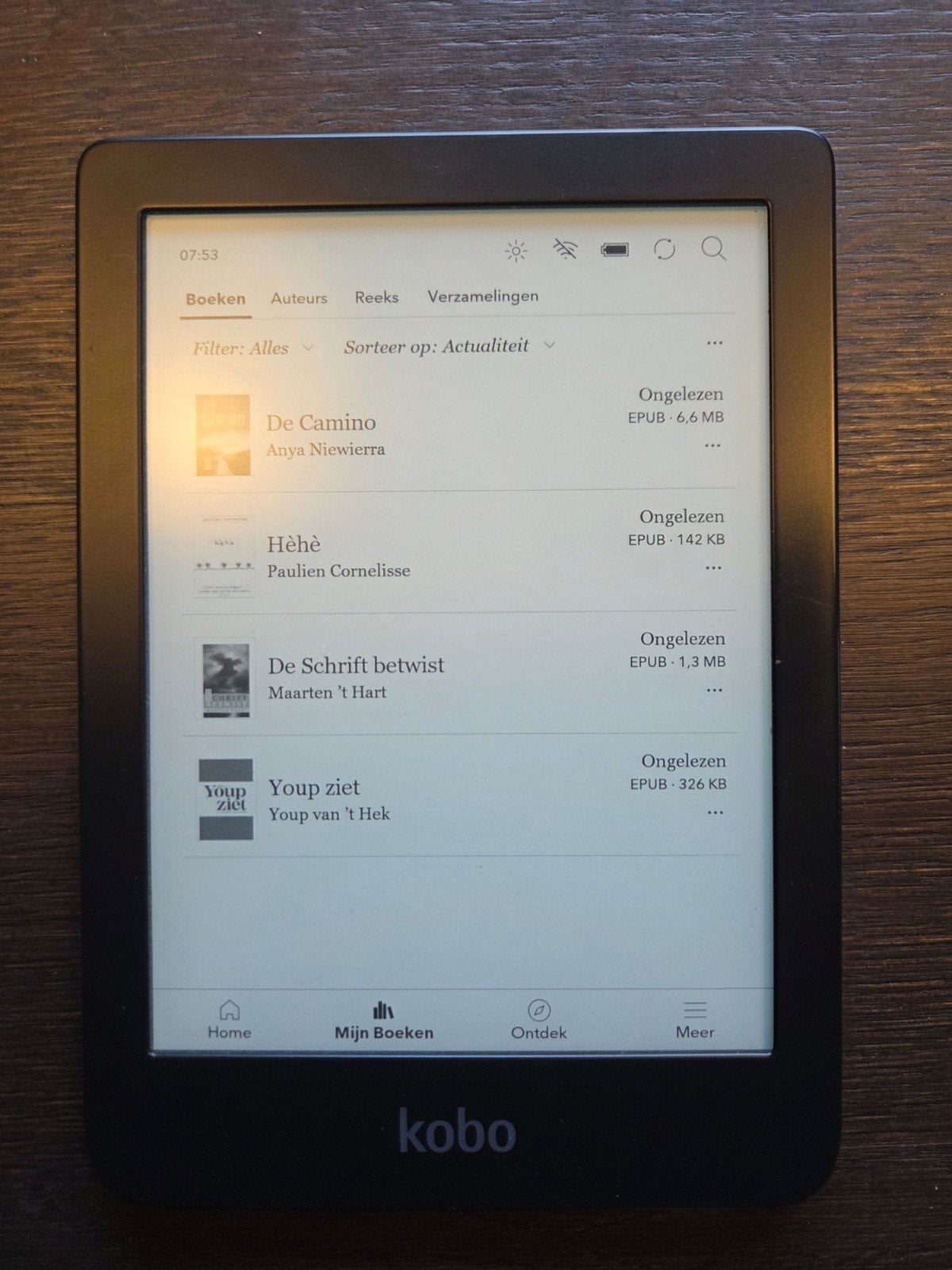 Kobo Clara HD e reader, Computers en Software, E-readers, Ophalen, Zo goed als nieuw, 4 GB of minder, Rakuten Kobo