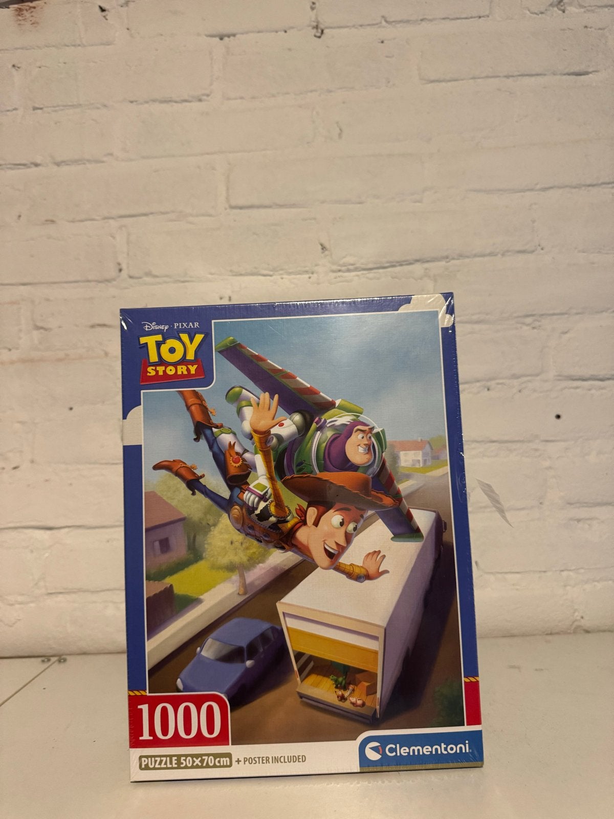 Toy Story 1000 stukjes puzzel Clementoni, Ophalen of Verzenden, Meer dan 50 stukjes, Nieuw, 6 jaar of ouder