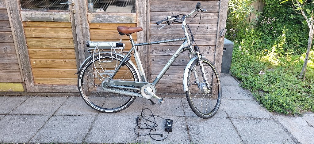 Elektrische herenfiets: Puch Radius Elegance - maat L, Minder dan 30 km per accu, Gebruikt, 59 cm of meer, Ophalen