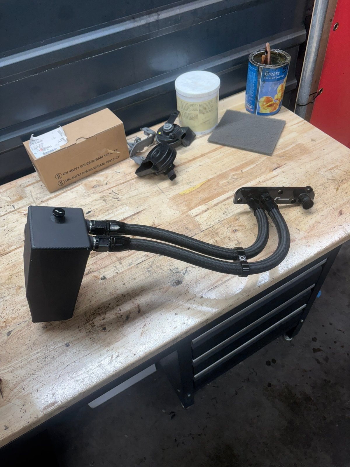 2.0 TFSI - EA113 - Racingline - Oil Catchcan, Ophalen, Gebruikt, Overige merken, Overige Auto-onderdelen