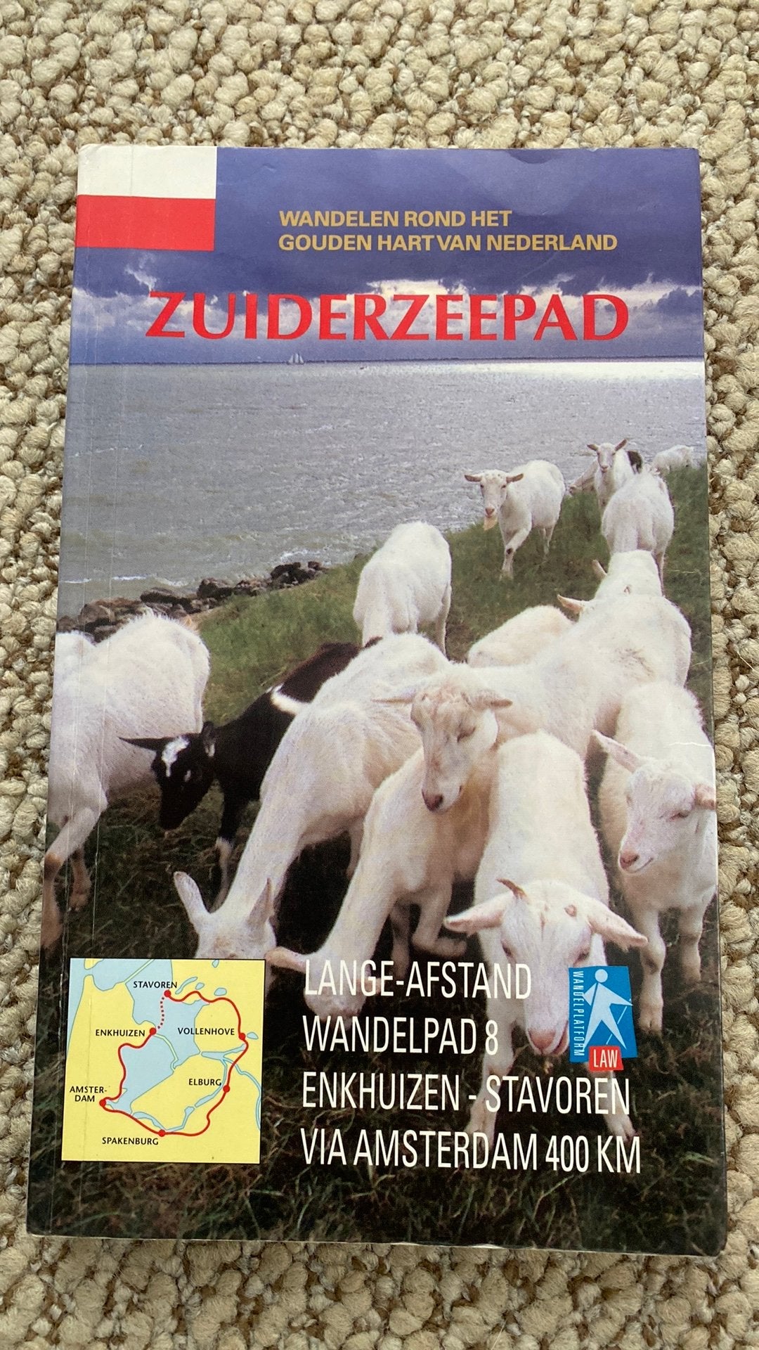Zuiderzeepad LF wandelpad 8, Boeken, Ophalen of Verzenden, Zo goed als nieuw, Europa