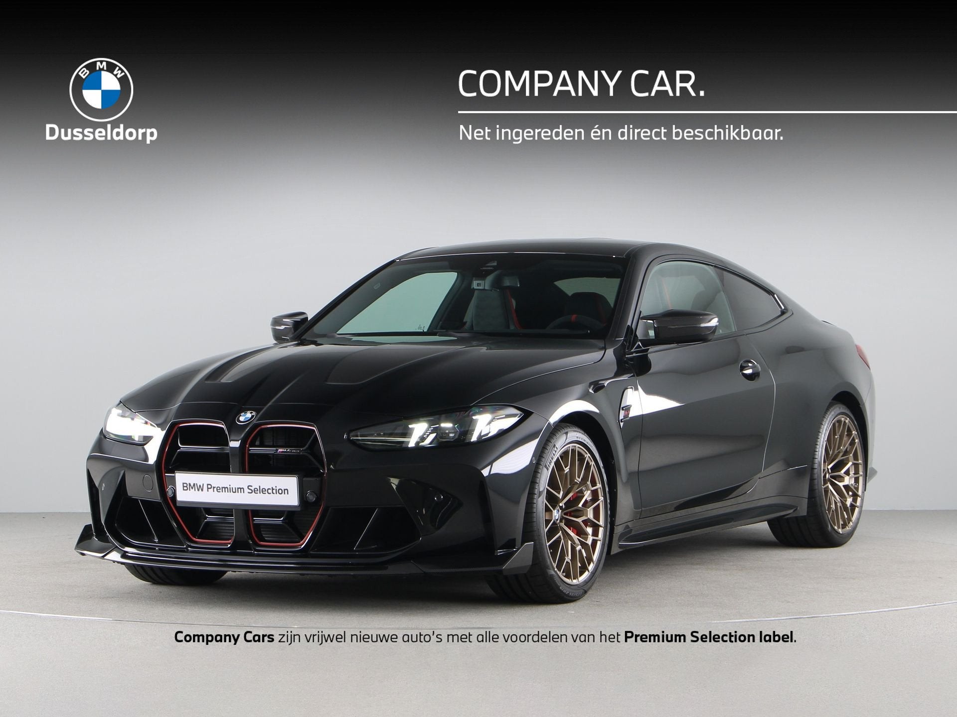 BMW M4 CS M Driver's Package (bj 2026, automaat), Automaat, Met garantie (alle), 4 stoelen, Zwart