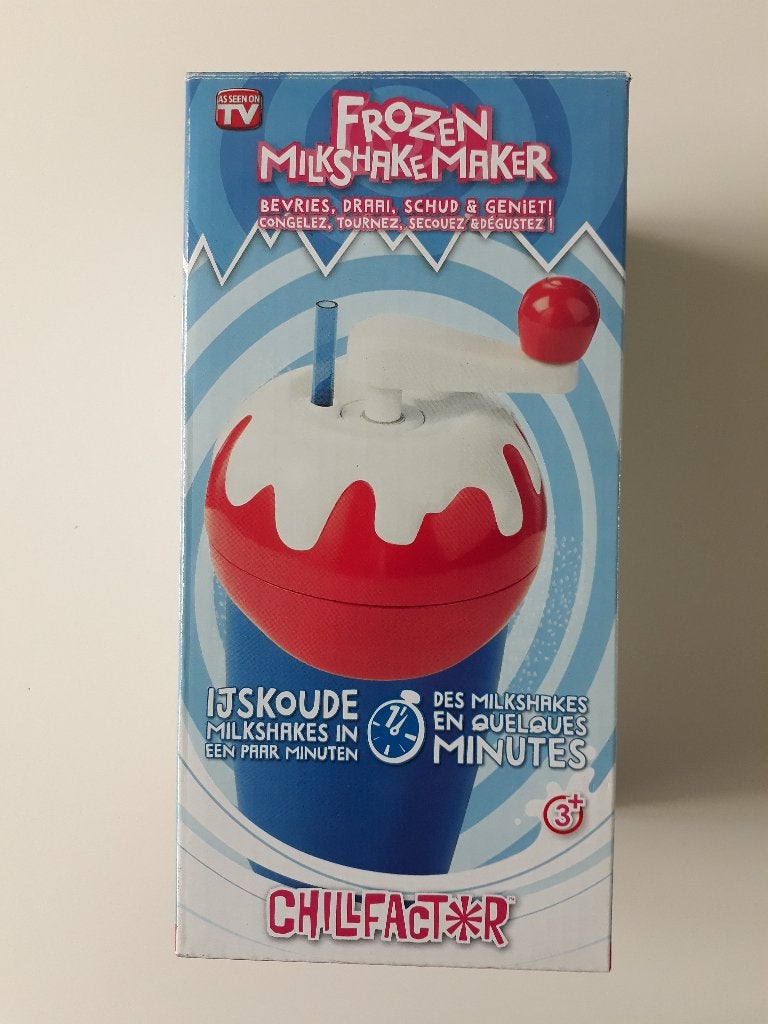 Chillfactor Frozen Milkshake Maker - zo goed als NIEUW, Ophalen of Verzenden, Zo goed als nieuw