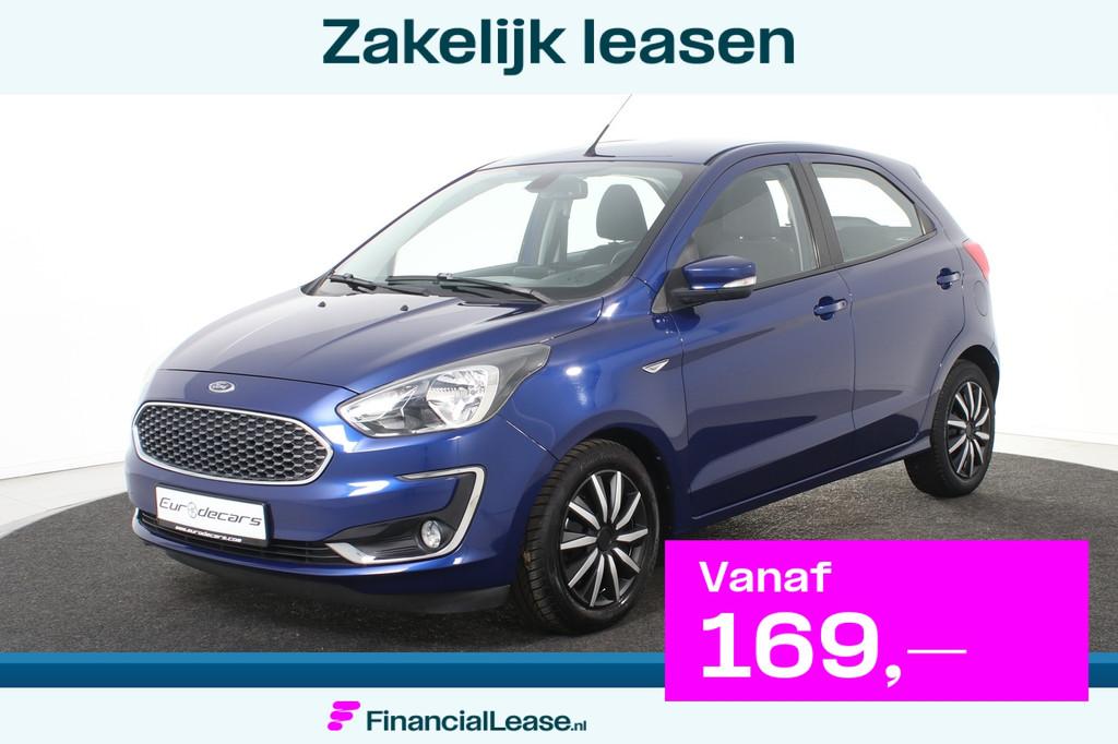 Ford Ka Ka+ 1.2 Trend Ultimate *Navigatie*PDC*Stoelverwarmin, Voorwielaandrijving, Ka, Blauw, Origineel Nederlands