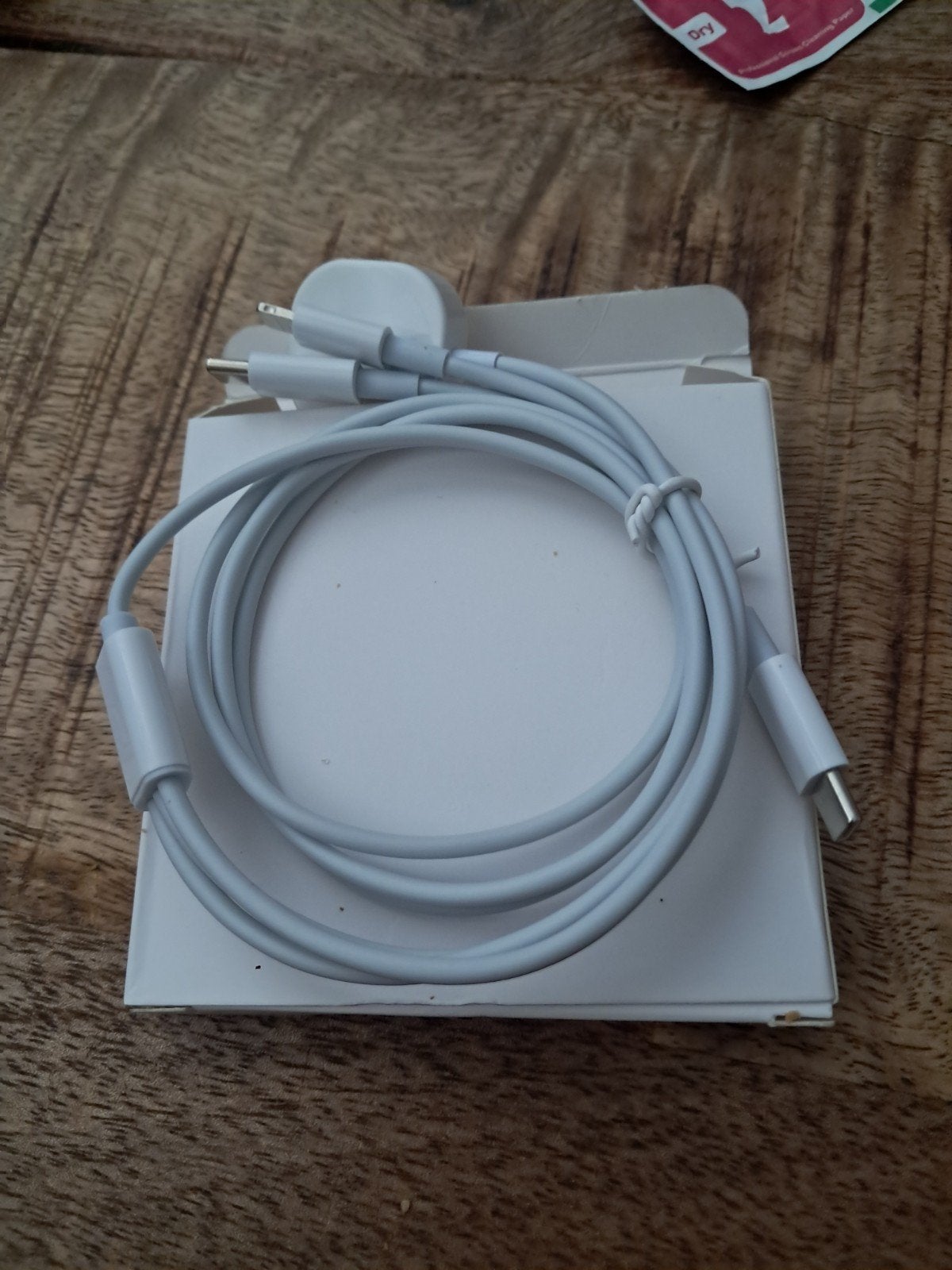 Apple USB-C naar Lightning oplaadkabel met adapter, USB-C, Nieuw, Oplaadkabel, Apple