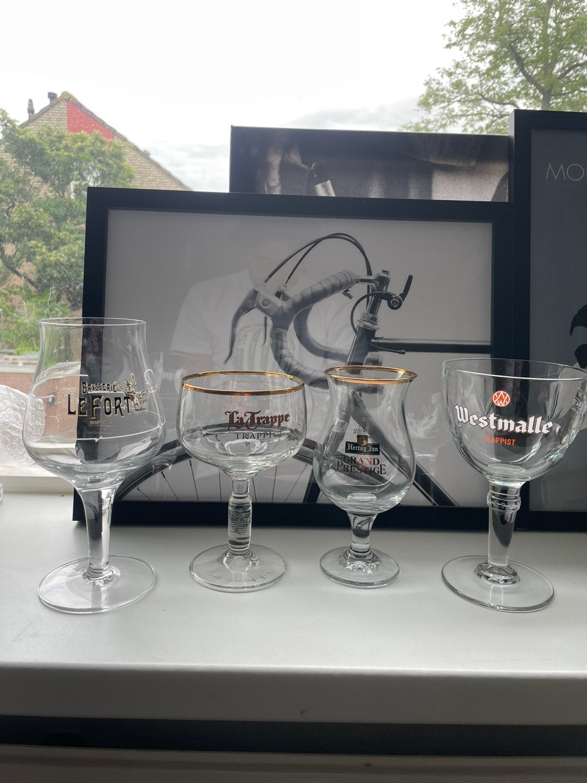 Diverse Bierglazen, Ophalen of Verzenden, Zo goed als nieuw, Bierglas
