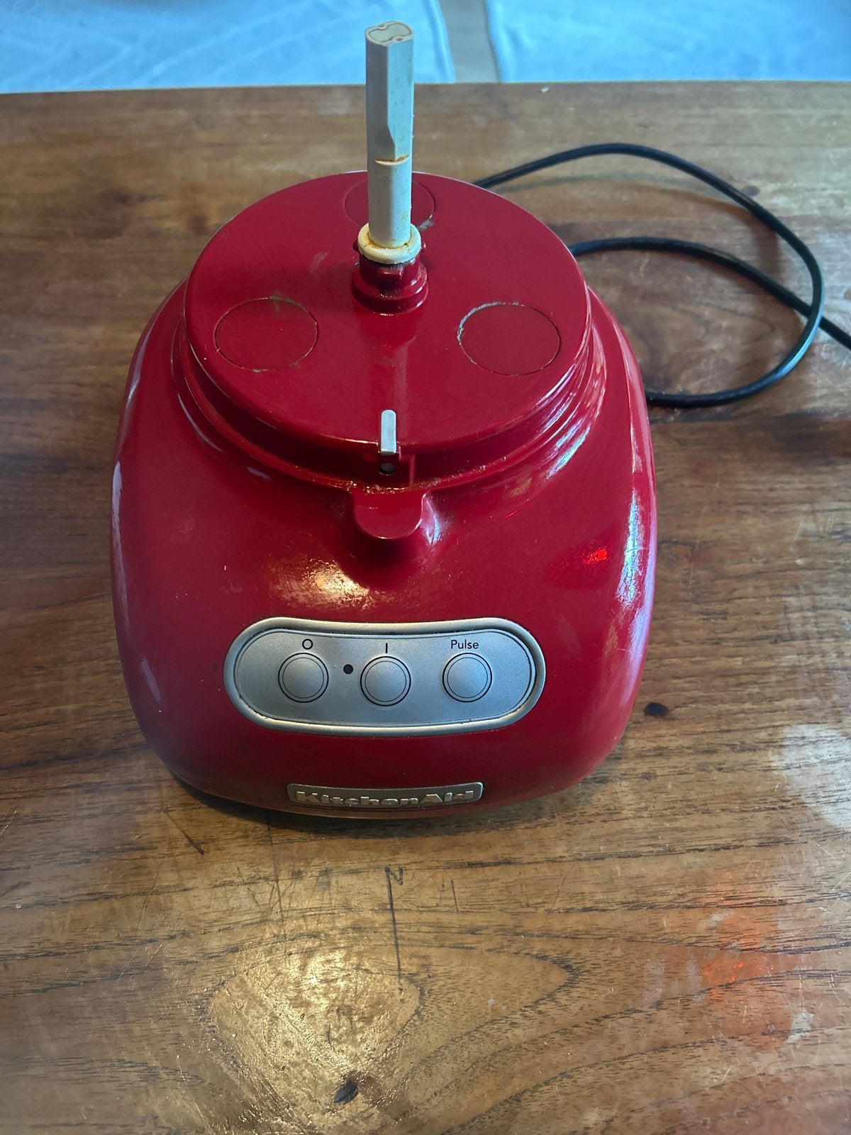 KitchenAid Foodprocessor - Zonder kom, Witgoed en Apparatuur, Keukenmixers, Ophalen of Verzenden, Gebruikt, 3 snelheden of meer