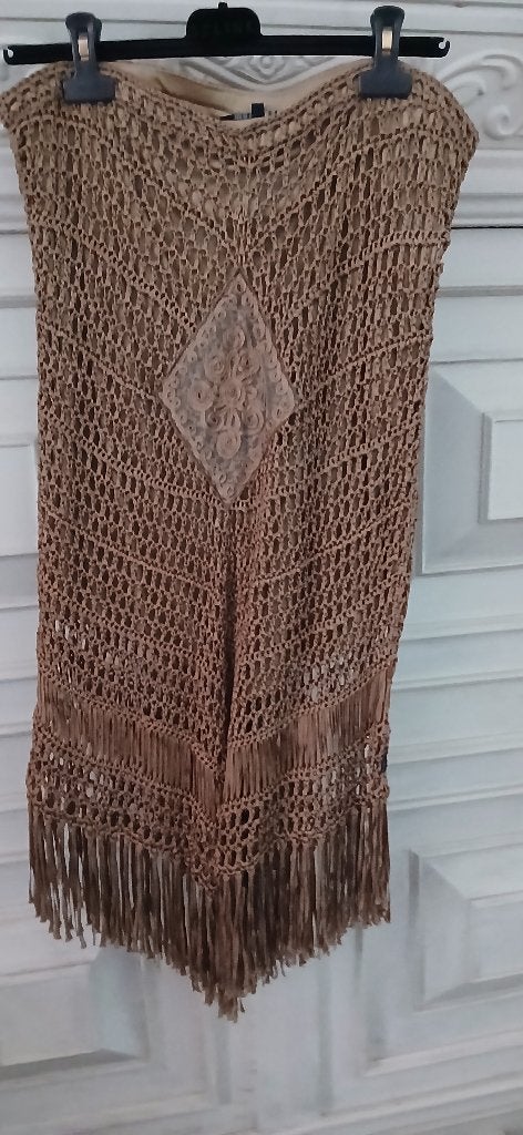 Indianen rok, Kleding | Dames, Overige kleuren, Maat 42/44 (L), Ophalen of Verzenden, Gedragen