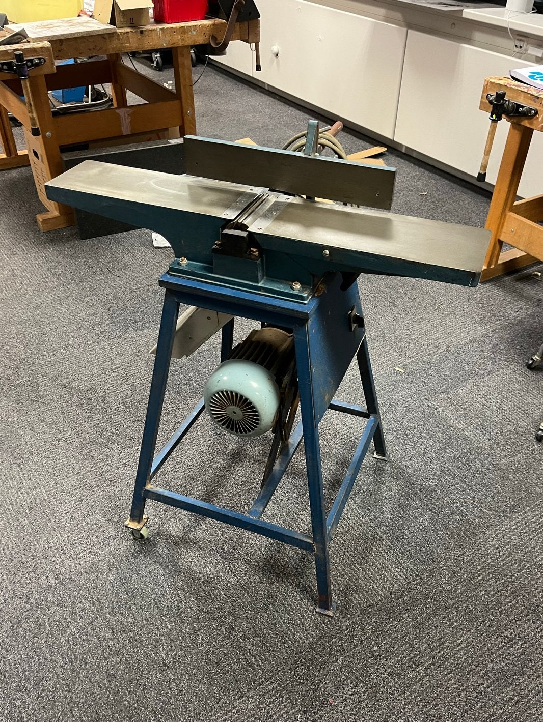 Vlakbank/Schaafmachine 220V, Ophalen, Gebruikt, Elektrisch