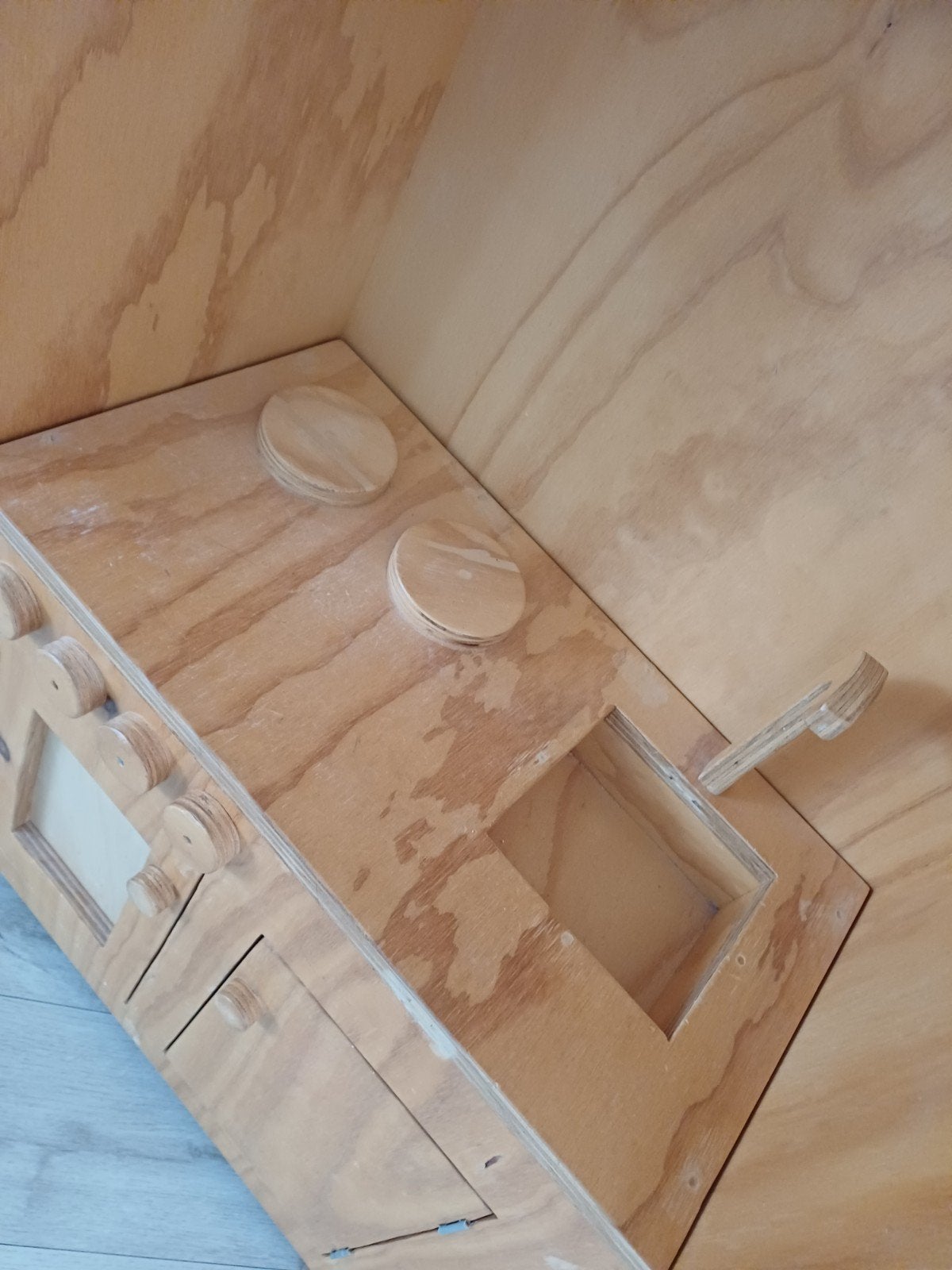 Houten speelkeuken, Ophalen, Gebruikt, Hout, Speelkeuken