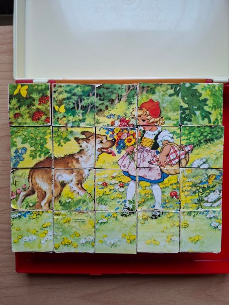 Blokpuzzel 6x, Ophalen of Verzenden, 10 tot 50 stukjes, Gebruikt, 4 tot 6 jaar