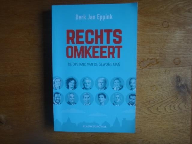 Rechtsomkeert, Ophalen of Verzenden, Zo goed als nieuw, Derk Jan Eppink