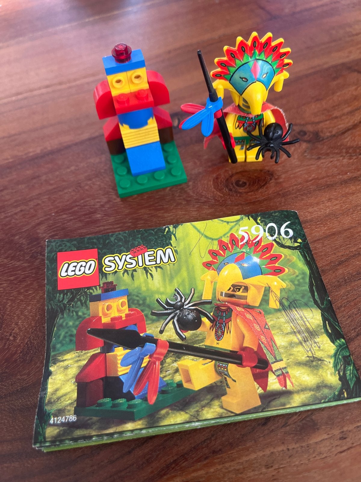 Lego 5906 Ruler of the Jungle 1999 compleet met boekje, Gebruikt, Overige thema's, Lego, Ophalen of Verzenden