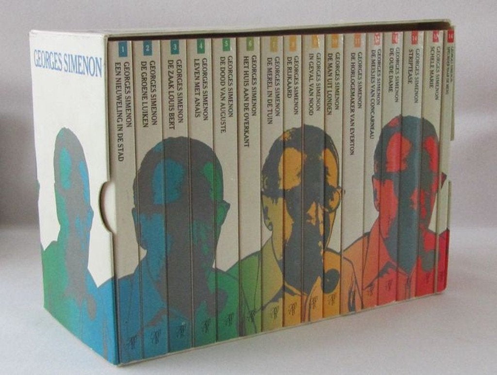 verzamelbox Georges Simenon, Ophalen of Verzenden, Zo goed als nieuw, Georges Simenon