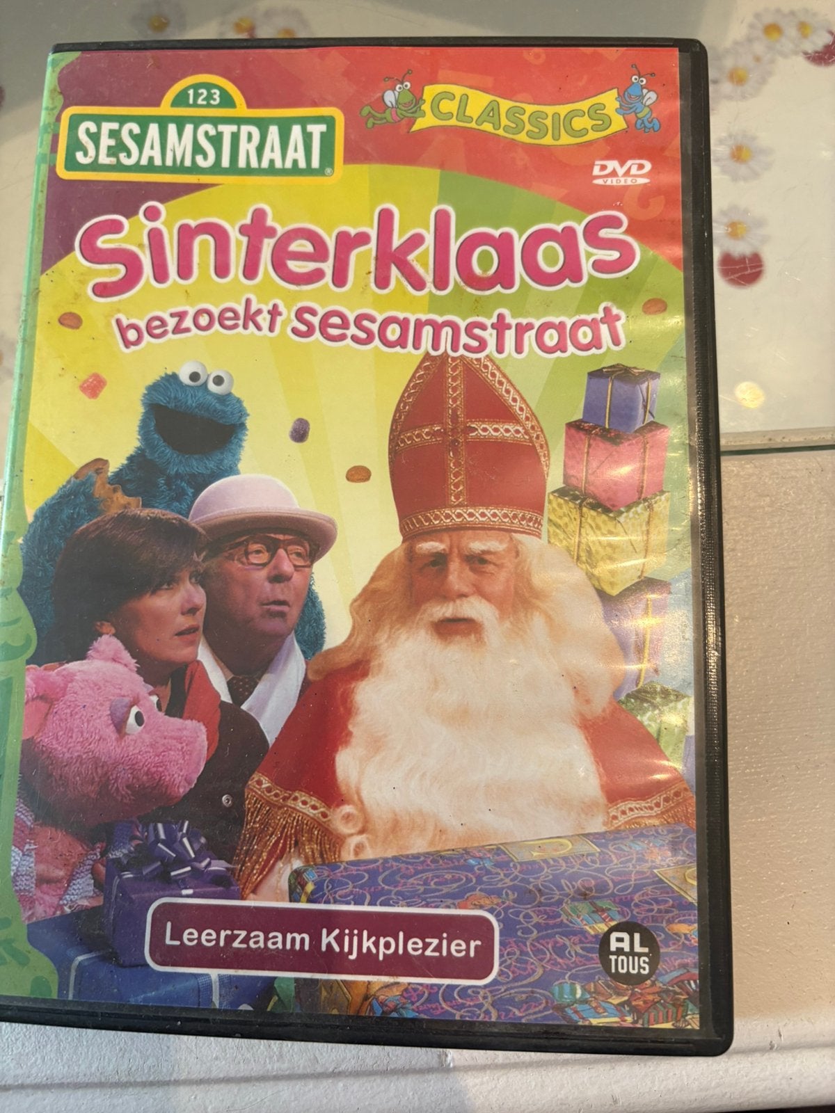 Sesamstraat: Sinterklaas bezoekt Sesamstraat DVD, Alle leeftijden, Ophalen of Verzenden, Gebruikt, Educatief