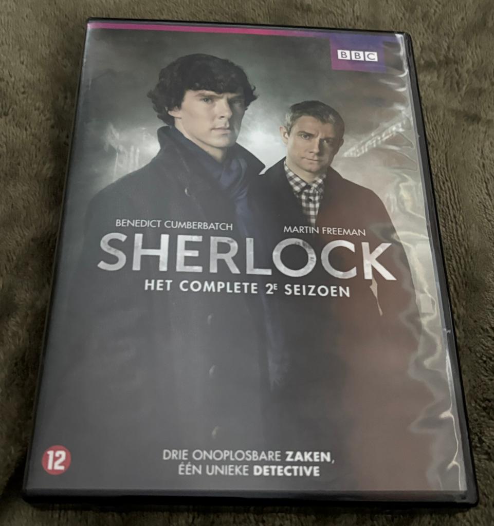 Sherlock Seizoen 2 op DVD. Compleet en netjes, Cd's en Dvd's, Ophalen of Verzenden, Zo goed als nieuw