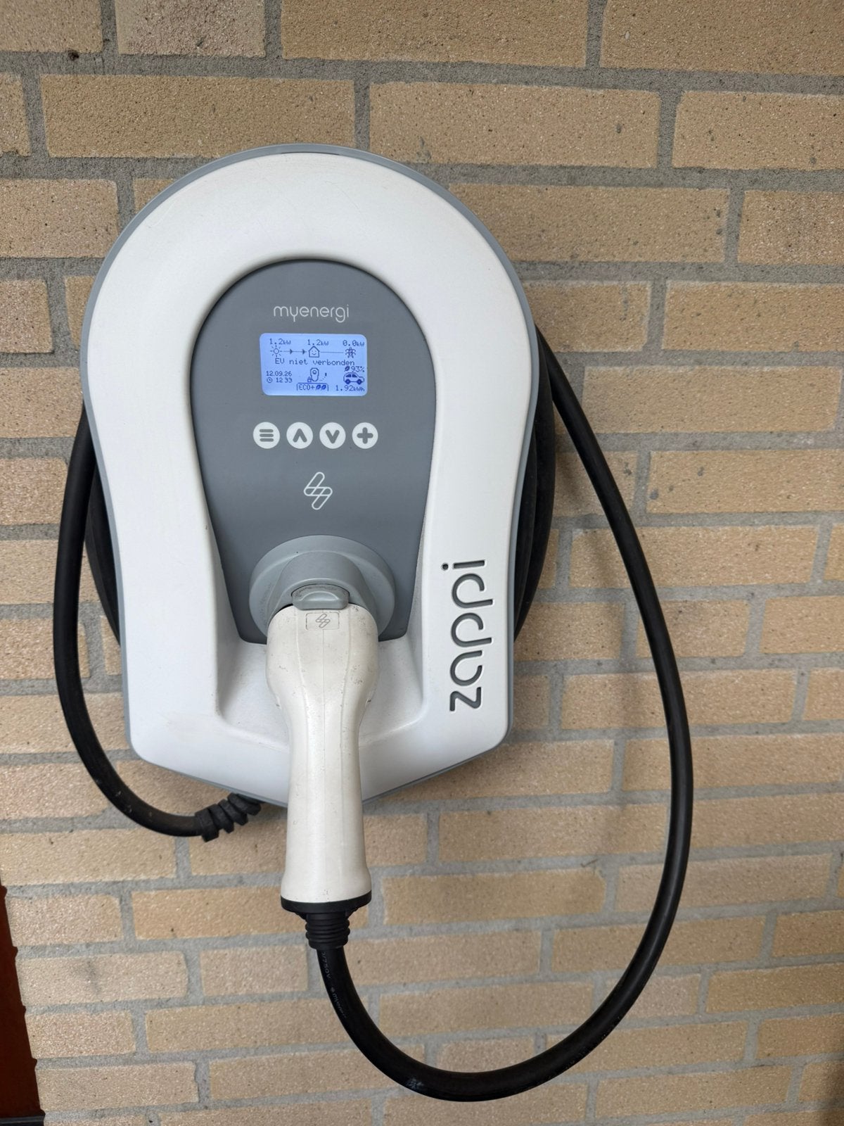 Zappi V2.0 incl vaste laadkabel, Ophalen, Zo goed als nieuw, Laadpaal