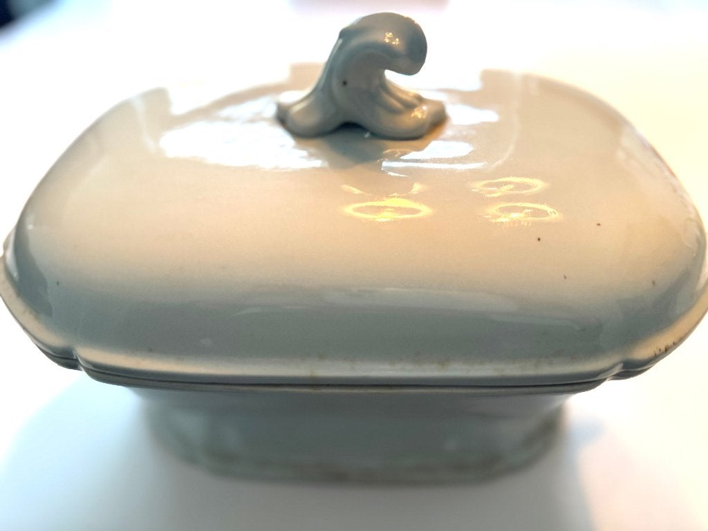 Vintage soepterrine, Ophalen