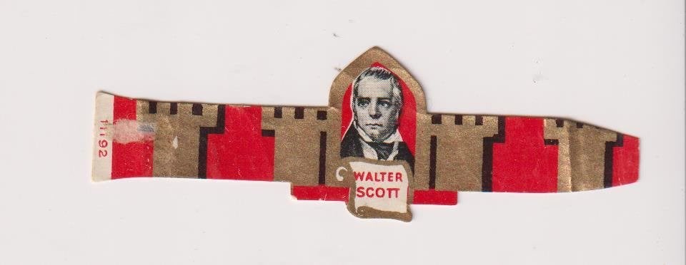 sigarenbanden - WALTER SCOTT, Ophalen of Verzenden, Gebruikt, Sigarenbandjes