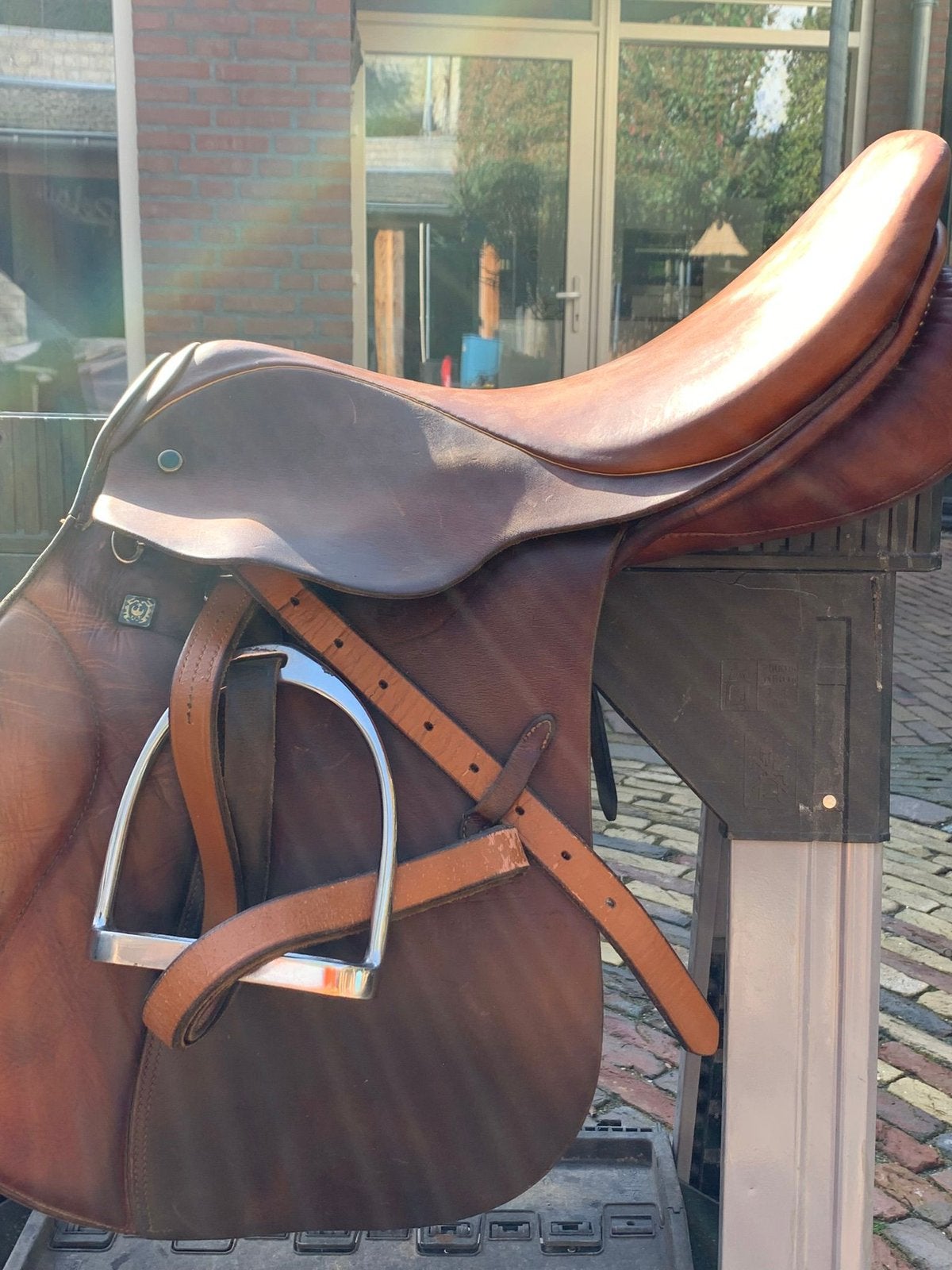 Stübbe Siegfried springzadel, Dieren en Toebehoren, Ophalen, Zo goed als nieuw, Springen