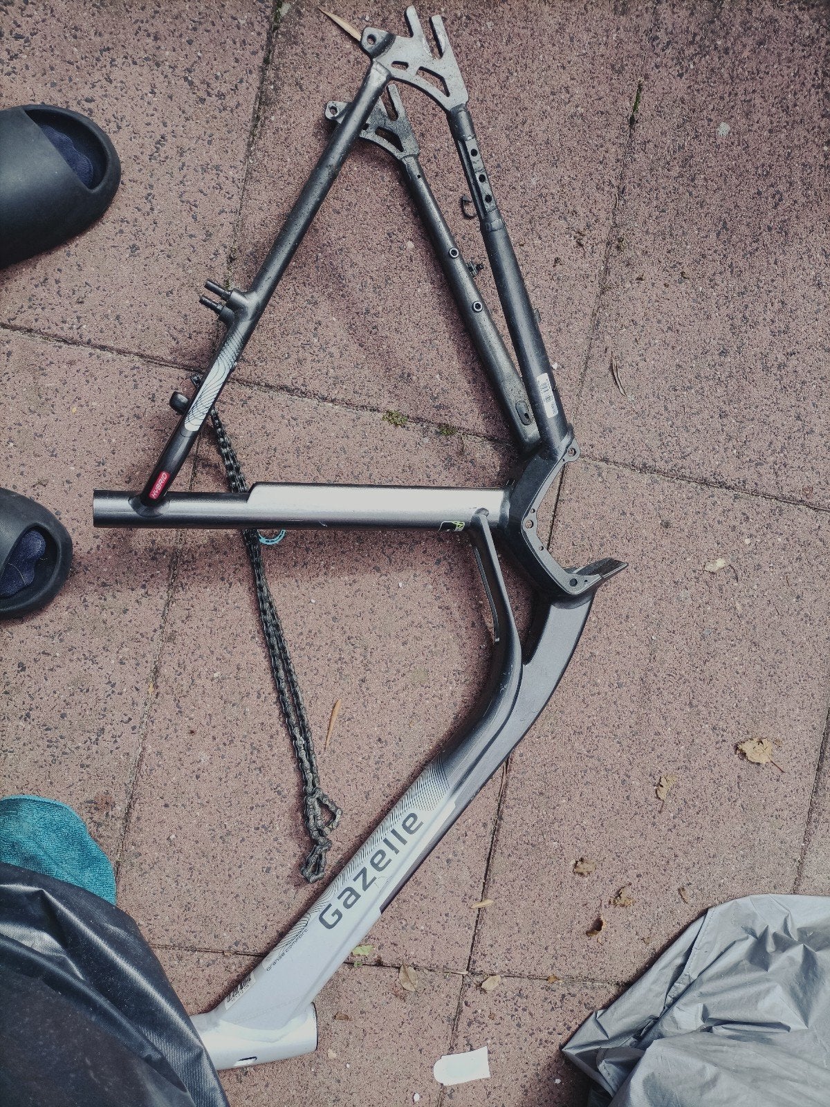 gazelle orange comfort onderdelen, Ophalen, Frame